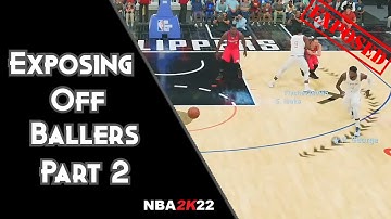EXPOSING Off Ballers & Paint Sitters With Plays & Freelances | NBA 2K22 Offense Tutorial