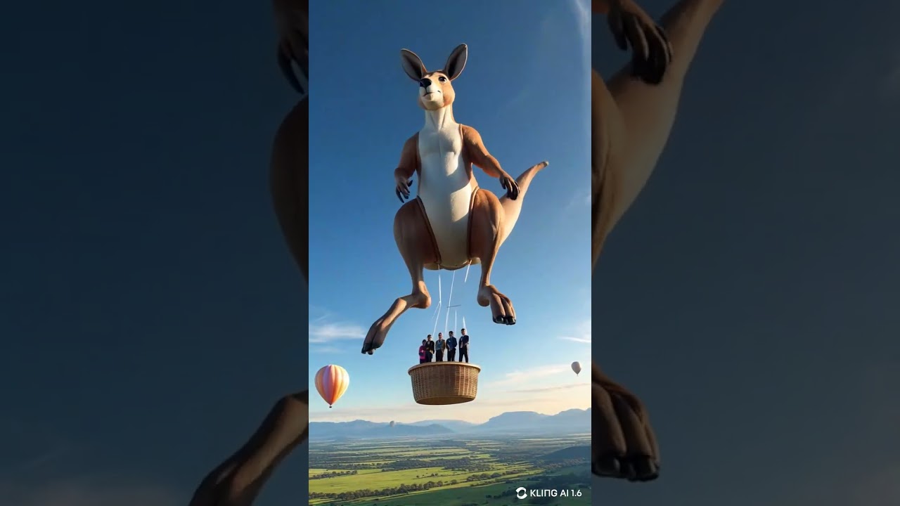 Crazy Spinning Kangaroo Balloon! 🎈🦘😲    