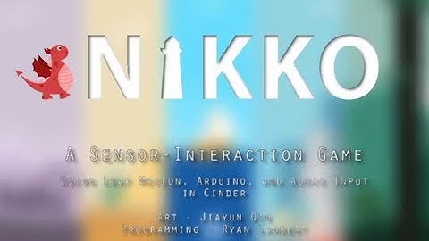 Nikko - A Sensor-Interaction Game Using Leap Motion & Arduino