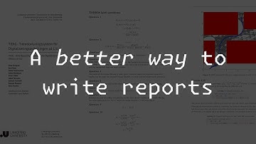Getting through university without LaTeX