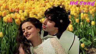 Ye Gila Hai Aapki Nigaho Se | amitabh bachchan, Rekha | Dekha ek khawb to ye | 80s love songs 2024 screenshot 4