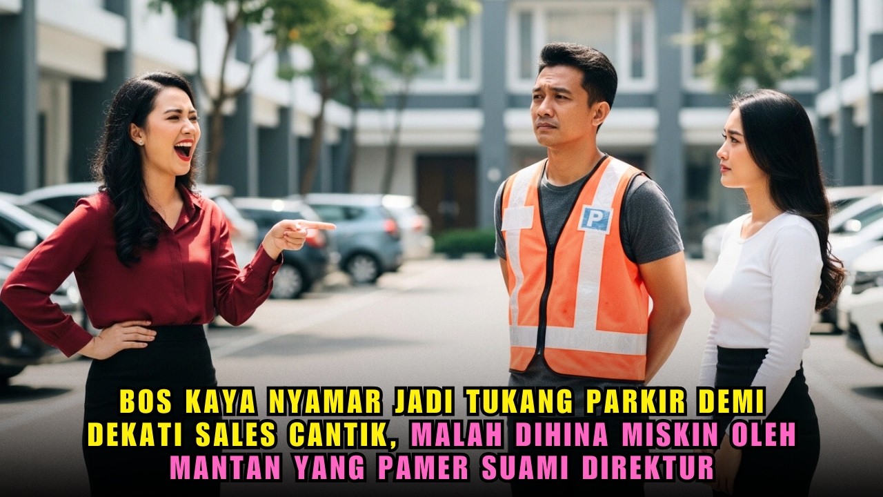 BOS MUDA NYAMAR JADI TUKANG PARKIR DEMI DEKATI SELES CANTIK, DIHINA MISKIN OLEH MANTAN DAN AKHIRNYA