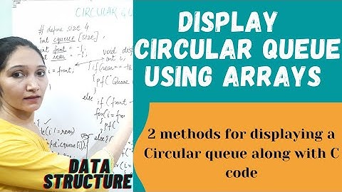 Display Circular Queue Using Arrays | Data Structure #49