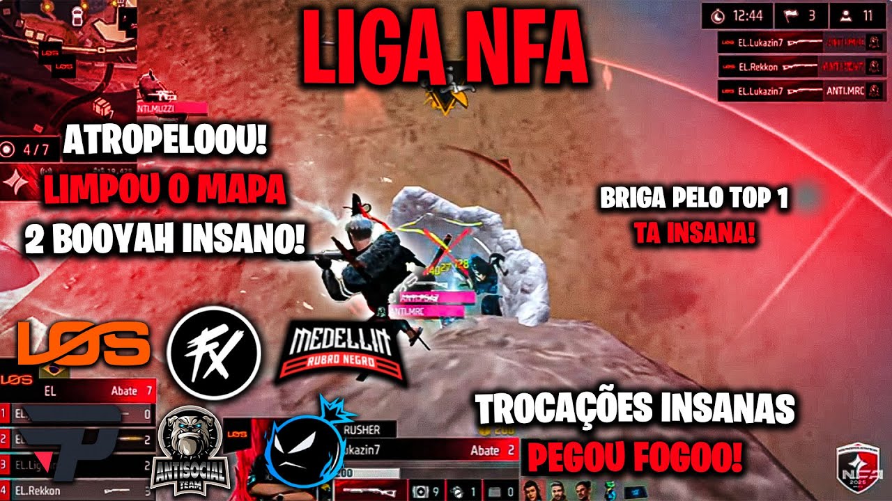 ATROPELOU! DOLLARS FLUXO FLA ANTI FAZ O P STD! BRIGA PELA LIDERANÇA TA INSANA LIGA NFA!