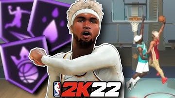 THE BEST SLASHER BADGES for CONTACT DUNKS in NBA 2K22 *UPDATED* 😤💨 BEST SLASHER BADGES NBA 2K22 ⚡️