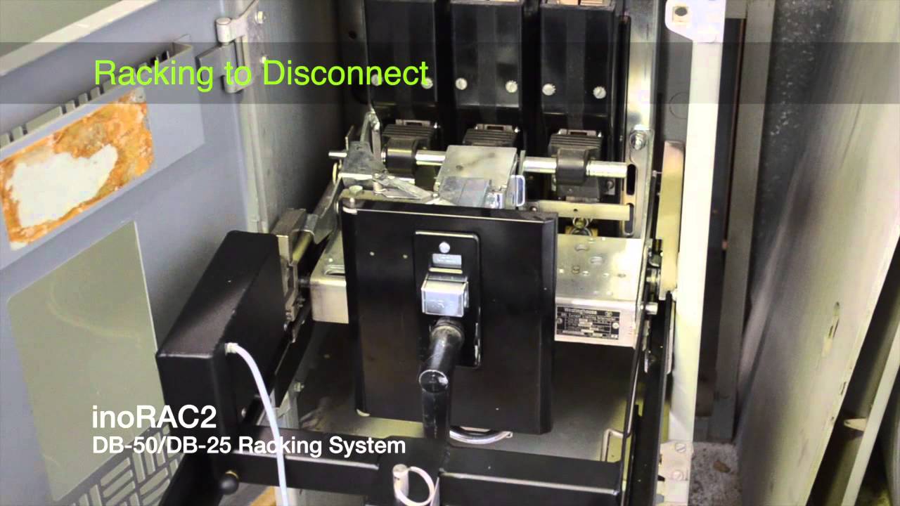 inoRAC2 DB-50 and DB-25 Circuit Breaker Remote Racking System - YouTube