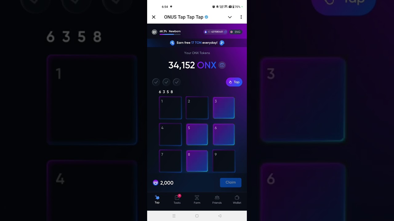 Onus Tap Tap Daily Code 15 September| Onus Daily Code Today| Onus Tap Tap Daily Code Today|Onus Code
