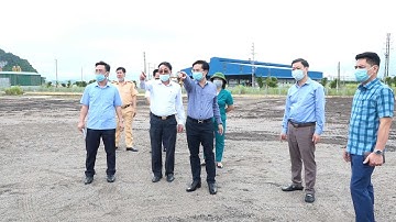 Bí thư Thành uỷ kiểm tra công tác chuẩn bị cho lễ khởi động dự án Nhà máy điện khí LNG Quảng Ninh