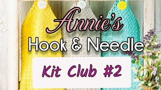 Annies Hook & Needle Crochet Kit Club Unboxing Reveal Review