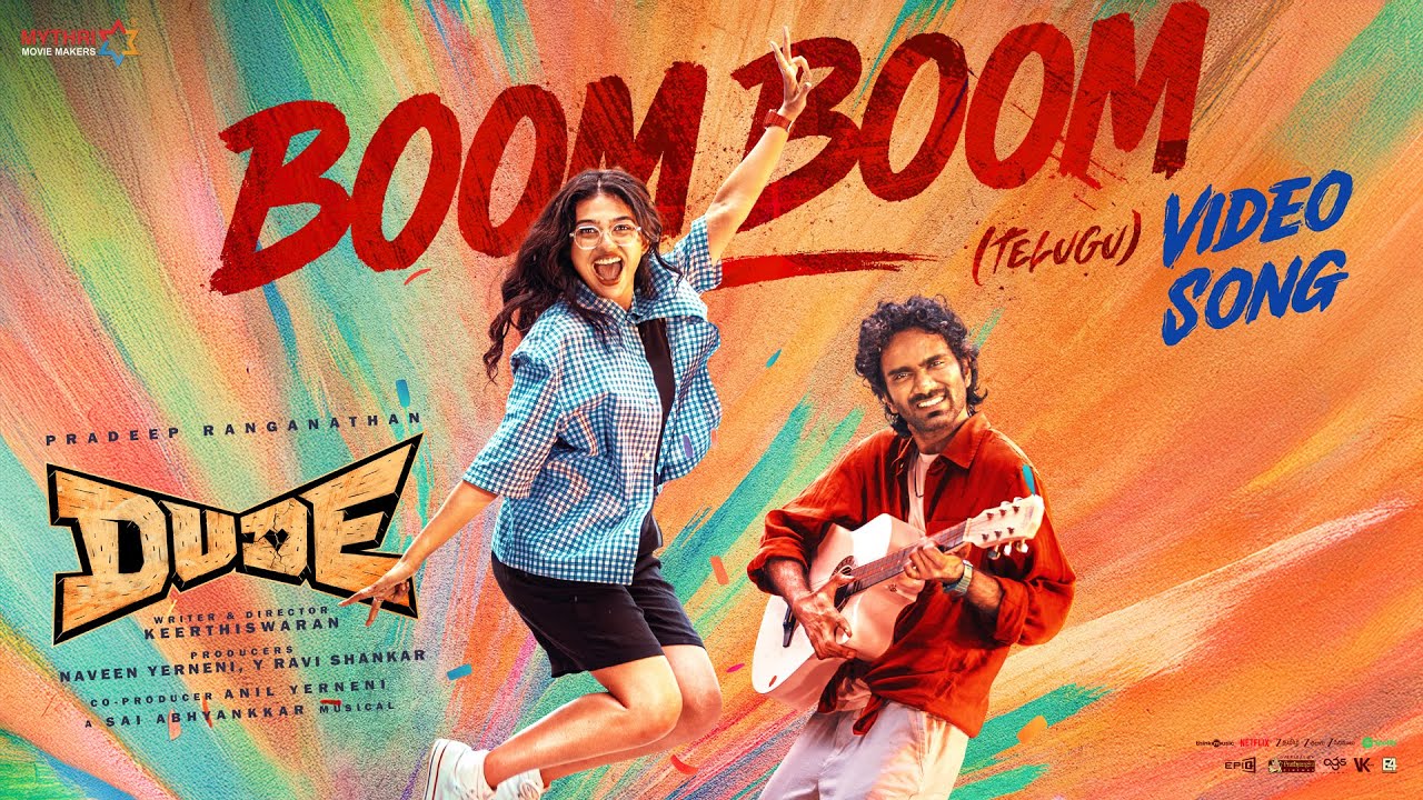 Boom Boom Movie Version | Dude | Pradeep Ranganathan, Mamitha Baiju | 