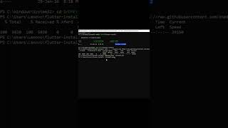 How to Automate Flutter Setup on Windows 🤖 #shorts #flutter