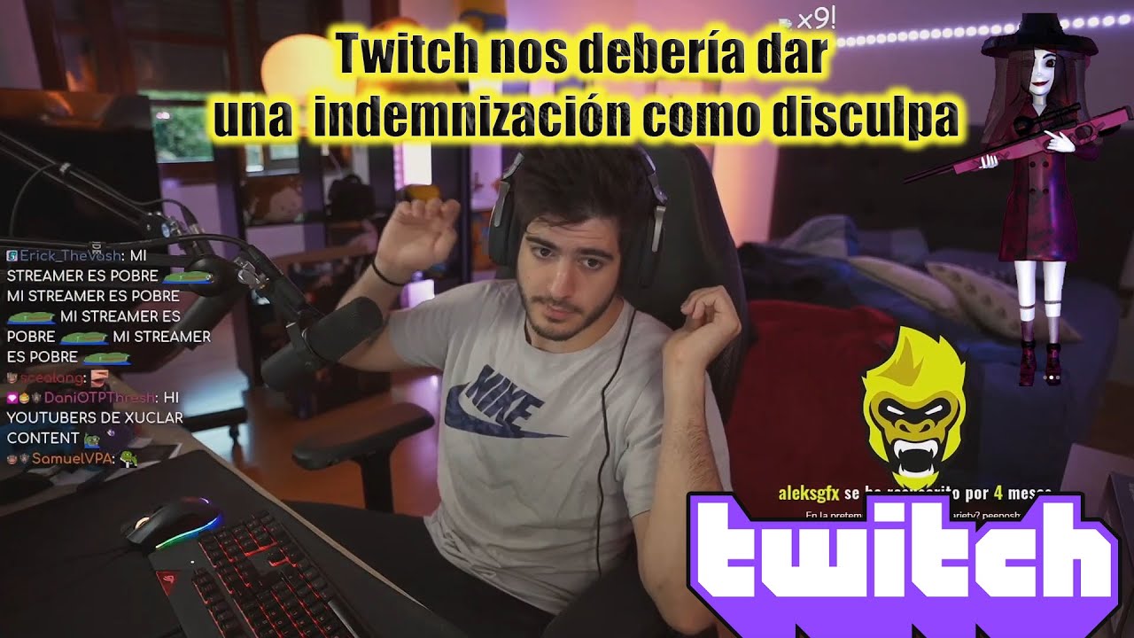 Filtración de Twitch, opina del tema el mejor Streamer de habla Hispana "Elmillor" YouTube