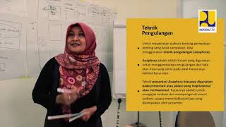 Program Kota Tanpa Kumuh: Teknik Presentasi