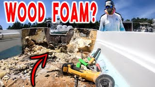 Replacing A WOOD Boat Transom With FOAM!