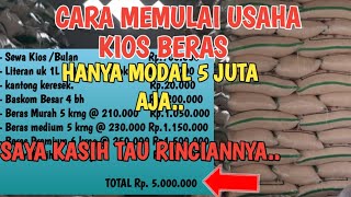 cara memulai membuka usaha jual beli beras, cara bisnis jual beli beras,