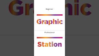 Gradient Text Effect - Adobe Illustrator Tutorial #illustrator #shorts