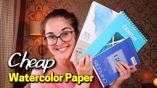 Is This The Best Budget Watercolor Paper? | Comparing Cheap Watercolor Paper