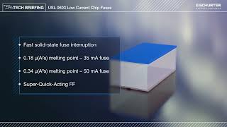 Schurter Usl 0603 Chip Fuse For Atex And Precision Applications