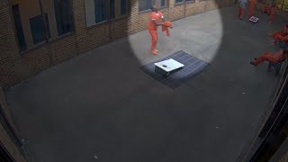 Drone Drop At Jail