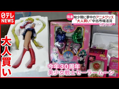大人のリベンジ買い】中古市場が活況 アニメグッズにバイクも… - YouTube