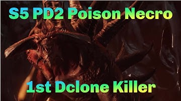 PD2 HC Season 5 D-Clone Kill. Necro Server First