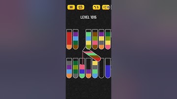 Water Sort Puzzle Level 1015 Walkthrough Solution Android/iOS 💦