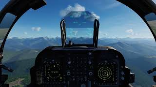 DCS - AV8 rychla mise Pin Point