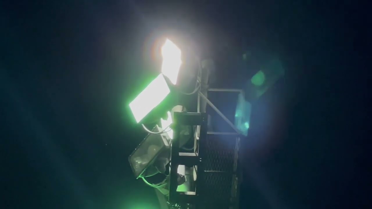 Mercury Vapor lit baseball field 8/3/2025 