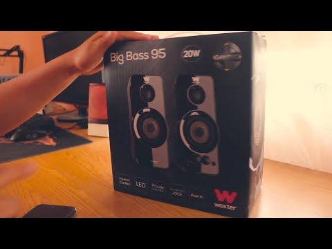 NUEVOS ALTAVOCES muy BARATOS | woxter big bass 95 | Unboxing