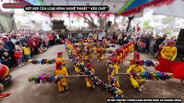 Nét Đẹp loại hình Nghệ Thuật " KÉO CHỮ " Hội làng Duyên Phúc | Hành Trình Việt | 4K Video