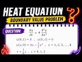 Heat Equation Boundary Value Problem Solved | Numerical Methods