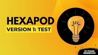 Hexapod V1 test