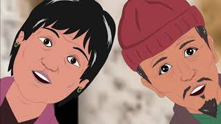 THE PUMPKIN THAT MARRIED A PRINCESS/2d animation short film/Bhutan