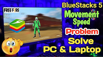 Bluestacks 5 Auto Movement Fix // Bluestacks 5 movement Speed Problem PC Laptop Fixed
