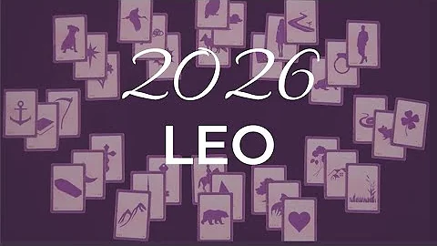 LEO 2026 ANNUAL ASTROCLOCK | Lenormand Forecast | Sun & Rising Sign Predictions