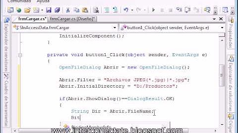 Cargar una imagen jpg en un PictureBox con C#