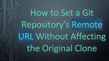 How to Set a Git Repository