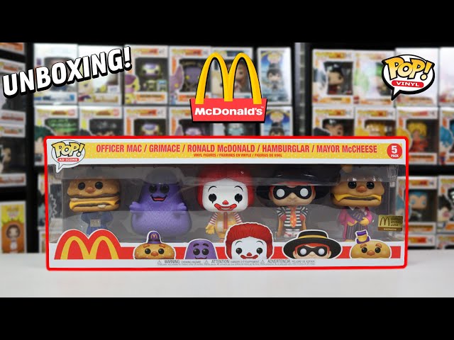 Funko Pop Unboxing : McDonald's Meal Squad Squad Funko Pop