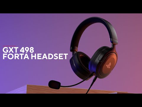 New! The Forta Gaming Headset, Officially licensed for PS5™ consoles