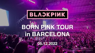 블랙핑크 BLACKPINK BORN PINK CONCERT in BARCELONA 05/12/2022