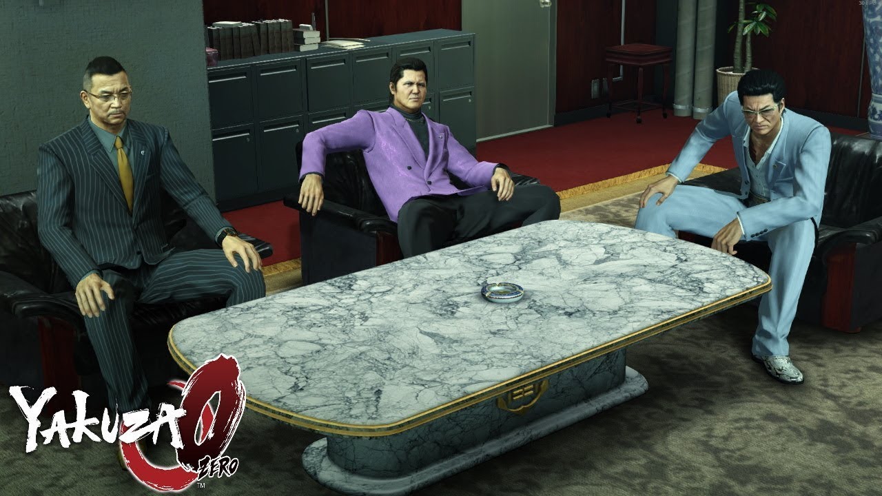 Kiryu meets the dojima family but their themes play (loud)