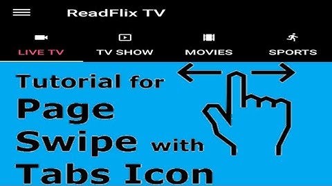 Kodular View Pager & Tab Laout Tutorial | Swipe Tabs | Swipe Pages