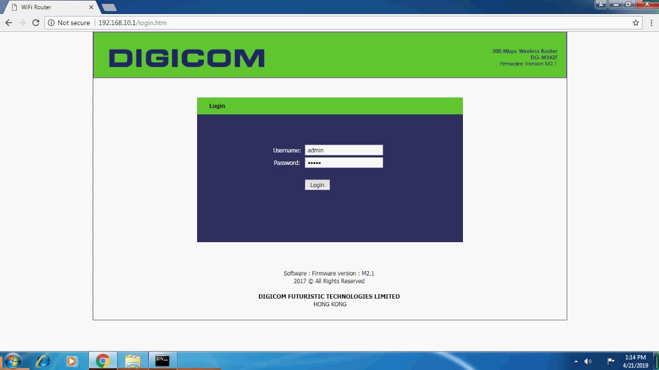 How to Router Password change ? YouTube