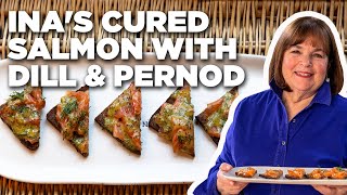 Ina Garten's Cured Salmon with Dill and Pernod | Barefoot Contessa | Food Network