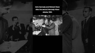 John Kennedy and Richard Nixon, 1960