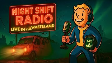 Fallout Call-In Radio (pt3): The MIDNIGHT OIL | ASMR Bedtime Story & Oldies