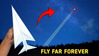 World Record - How to Make a Paper Airplane that Flies far and High.