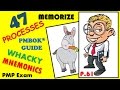 Tips to Memorize 47 Processes (PMBOK GUIDE P. 61 Table) for PMP Exam