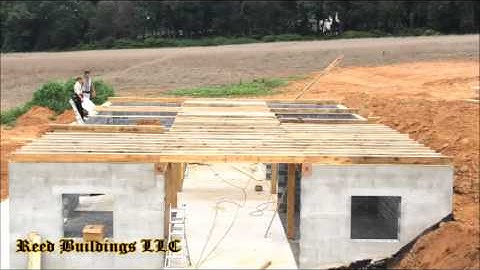 Timber Frame Setting Part 2