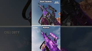 Gold, Diamond, and Aether Camo - CoD Mobile VS. CoD Black Ops Cold War